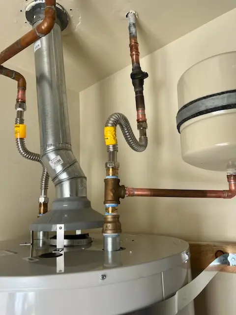 Water heater installation and plumbing repair in North Mianus